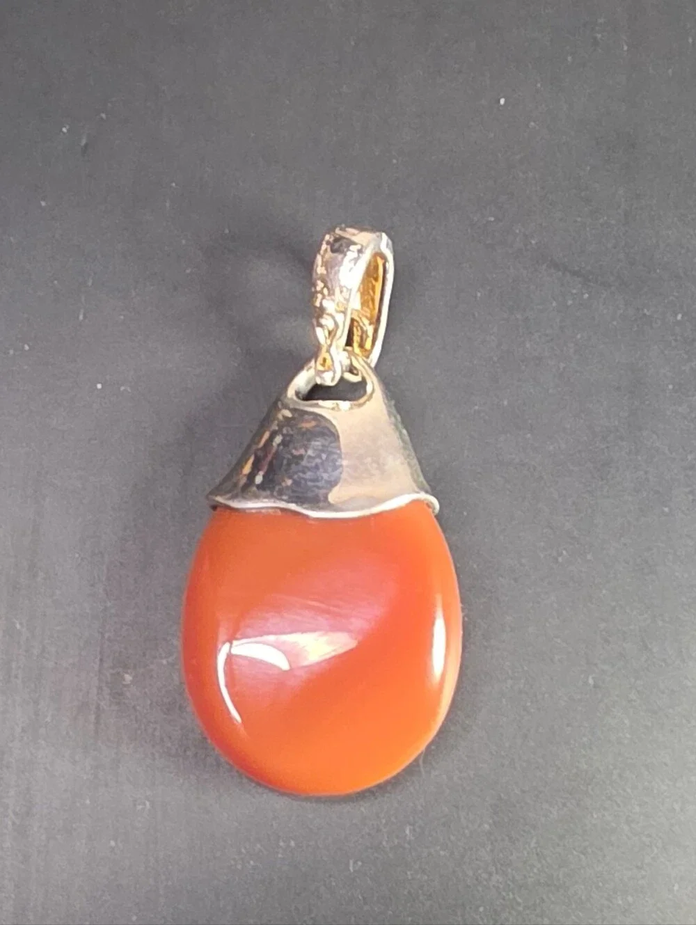 Robert Morris RLM Studio Carnelian Pendant Sterling Silver